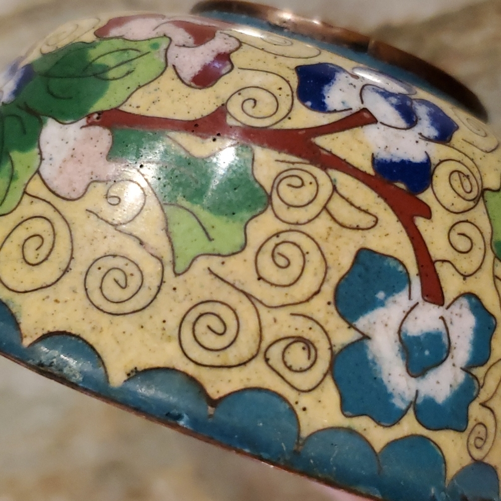 Vintage Cloisonne Bowl - Picture 11 of 11